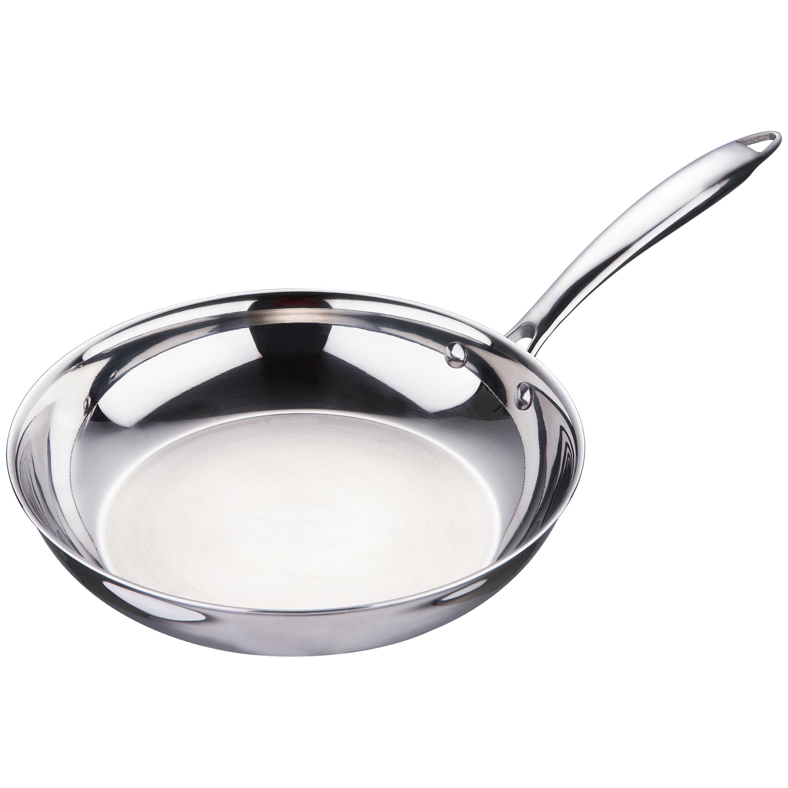 Bergner Argent Tri-Ply Silver Stainless Steel Tadka Pan in 12 cm size