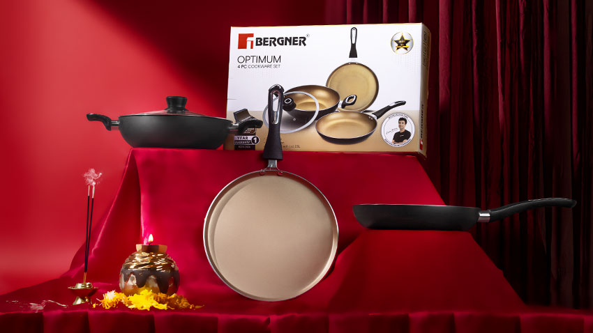 Bergner Diwali Cookware Sets To Gift, Premium Edition